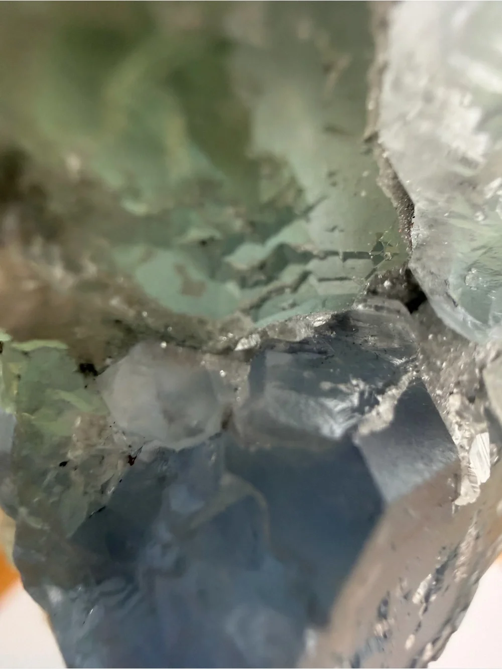 Natural Blue Green Fluorite Crystal Specimen – Fujian Province, China